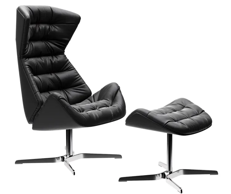 Lounge armchair by thonet