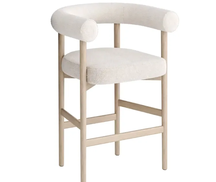 Mazz boucle counter stool by leanne ford