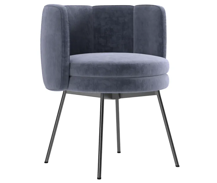 Minotti tori dining chair