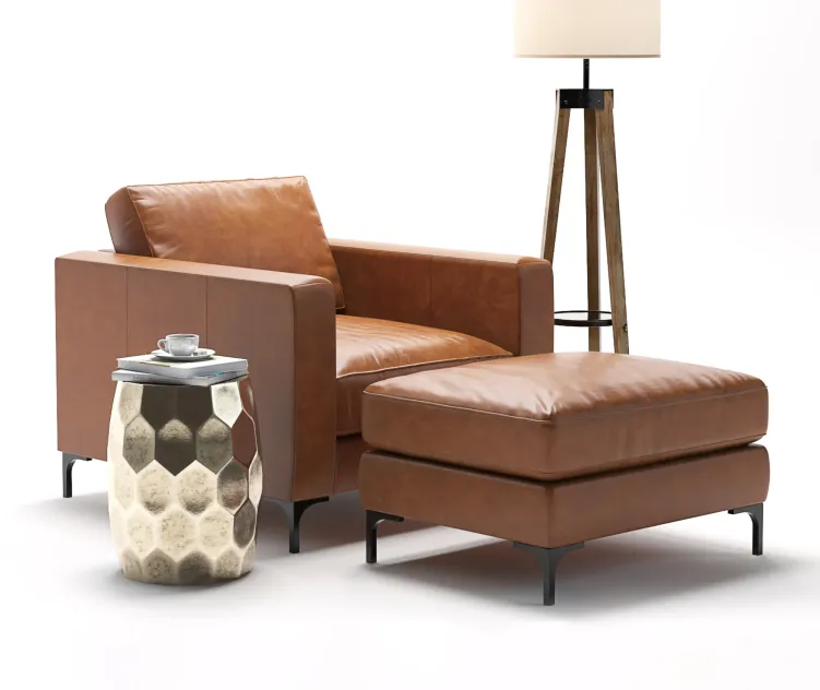 Pottery barn jake armchair