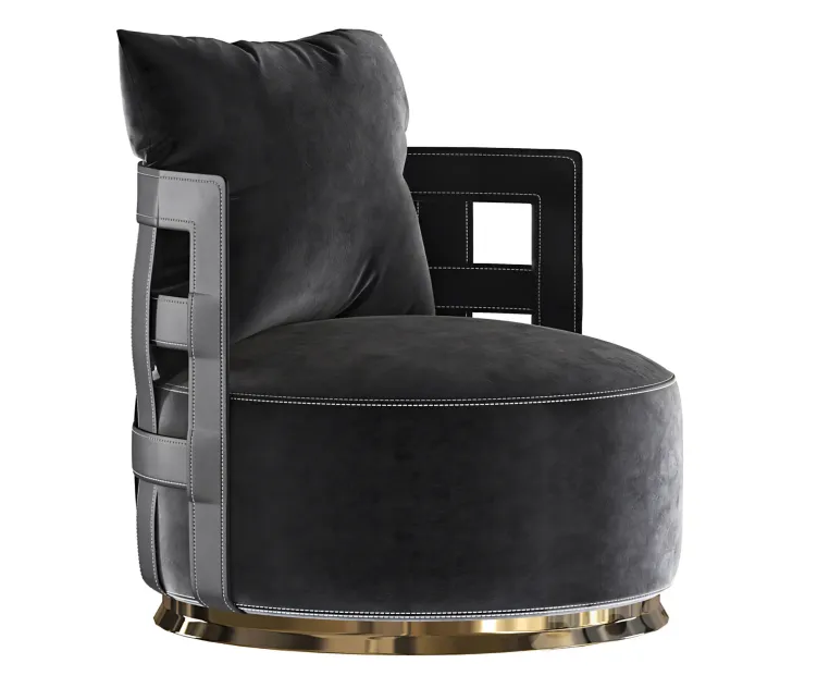 Rugiano braid armchair