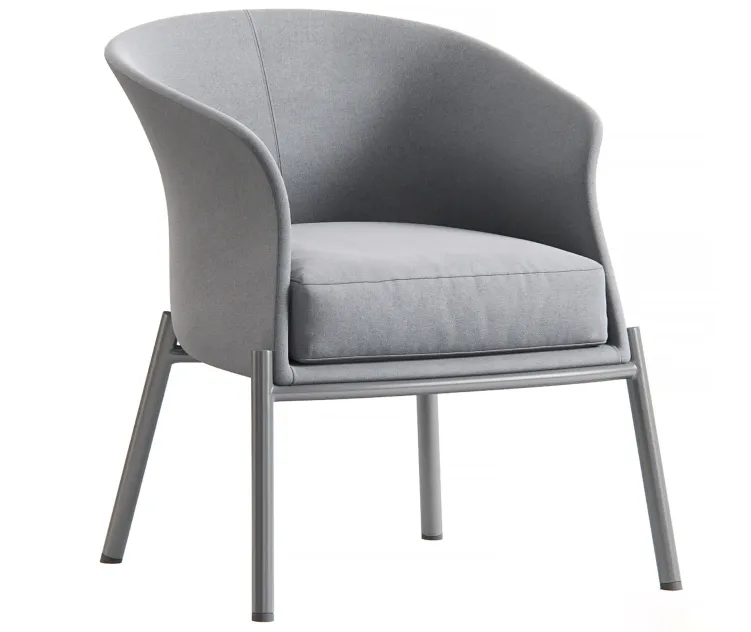 Wally metal chair by cosmorelax