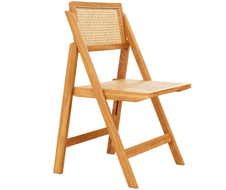 Zara home the rattan wood folding chair