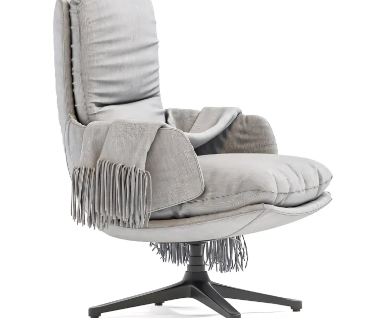 Fauteuil bristol velours weimar