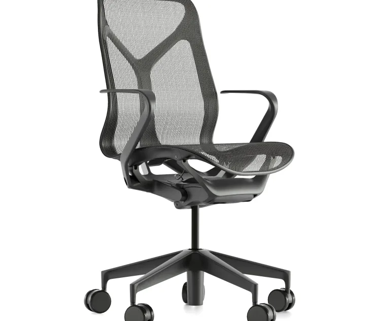 Mid back cosm chair by herman miller