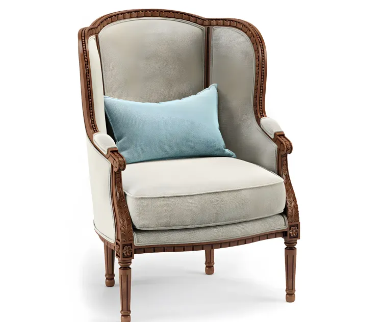 Louis XV Wing Chair