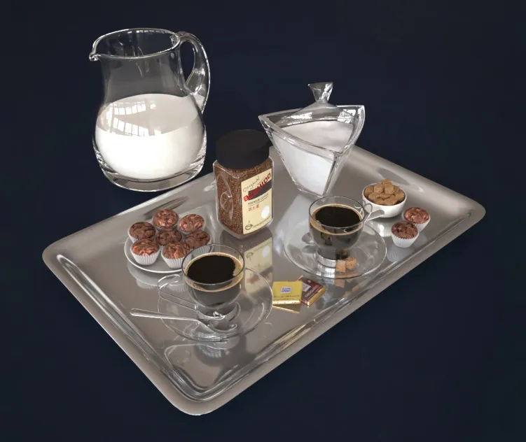 Coffee bushido decorative