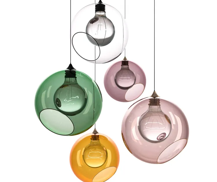 HANGING LAMP GLASS BALL CEILING LIGHTS