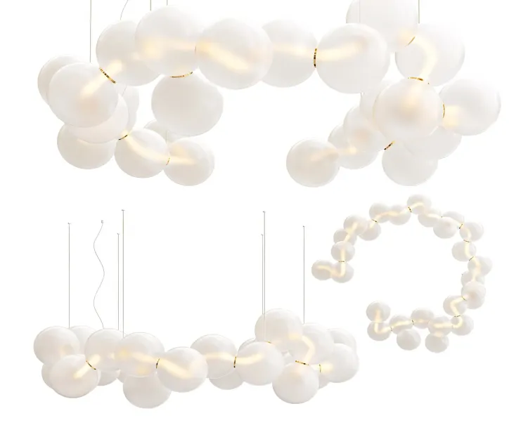 Mathieu Lehanneur Pearls Chandelier 2