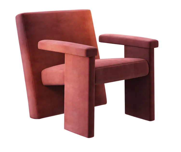 Agetti Chair with Armrests by La Cividina