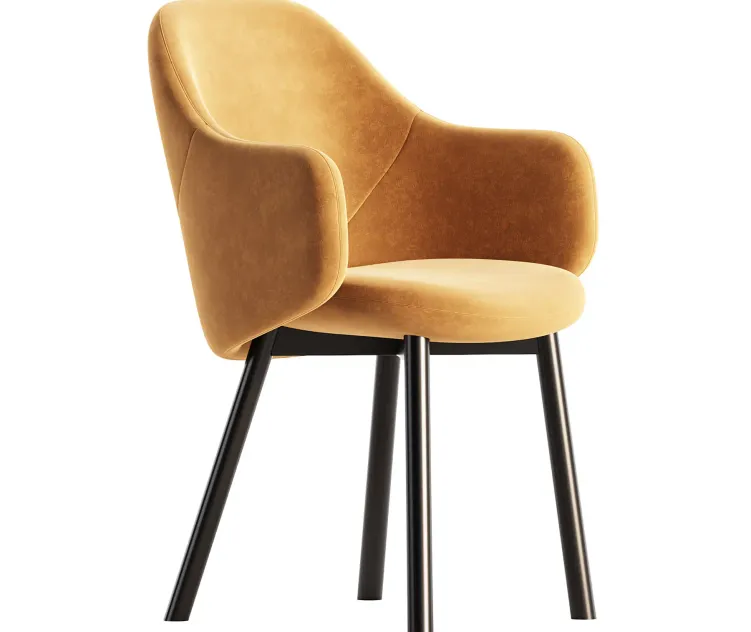 ALBU Easy chair with armrests By TON