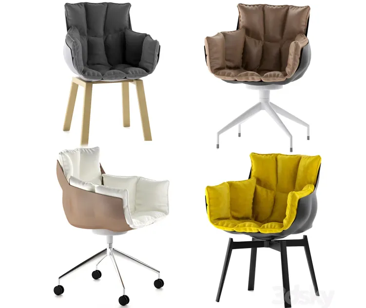 B B Italia Husk Chairs