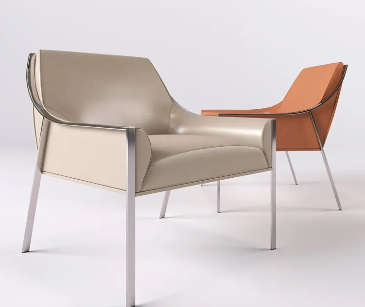 HOLLY HUNT AILERON OCCASIONAL CHAIR