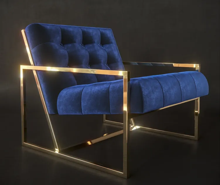 Jonathan Adler Goldfinger armchair