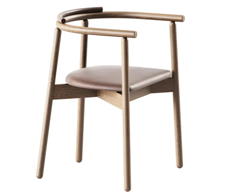 Mars Upholstered Chair by Branca Lisboa