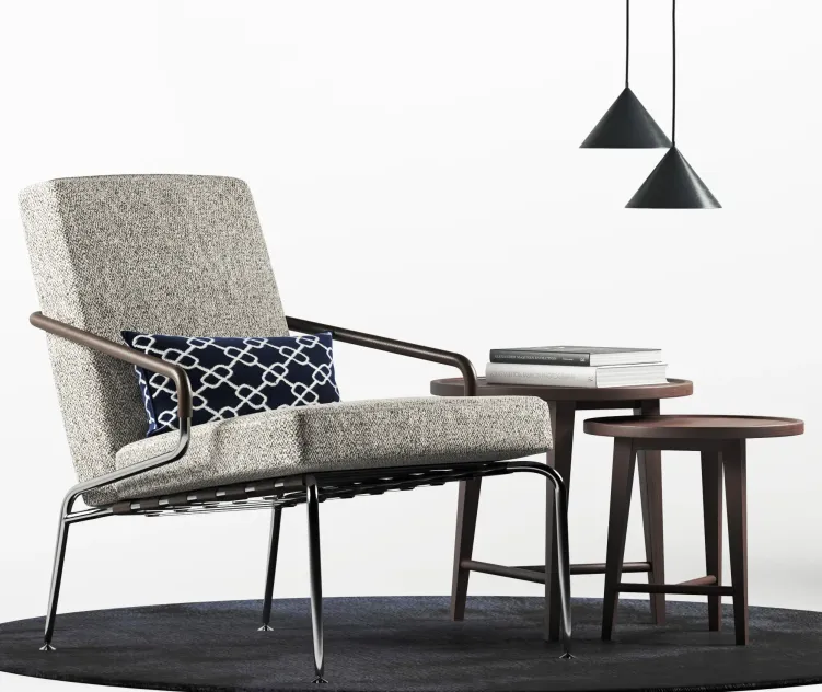 Minotti Berman armchair set