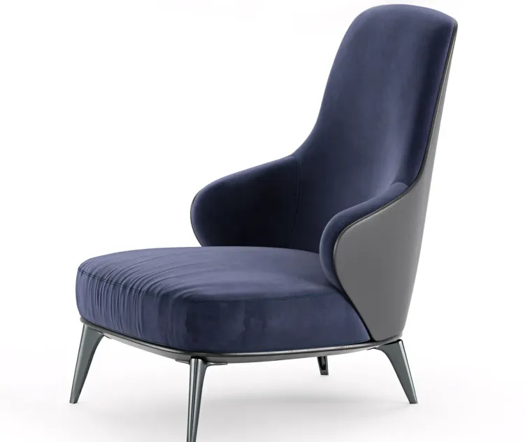 Minotti Leslie Bergere Armchair