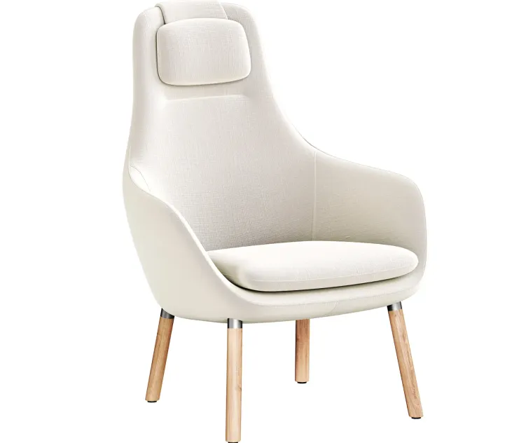 Vitra hal lounge armchair