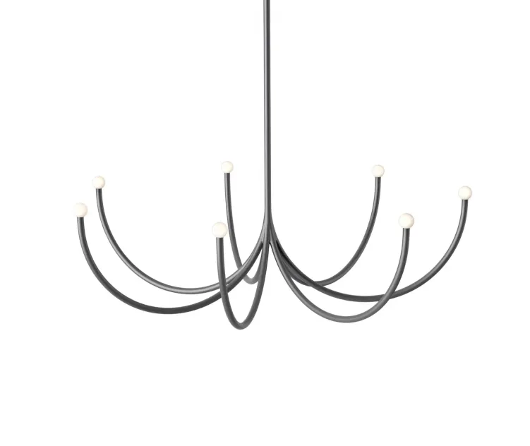 Arca Single Tier Chandelier Medium by Matter Made