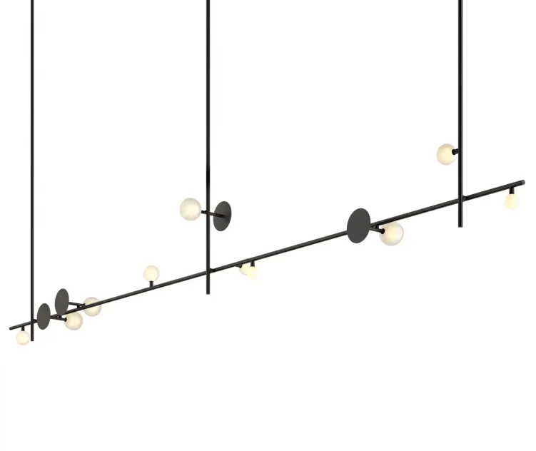 Typography Vela Pendant Lamp 400 by Rakumba