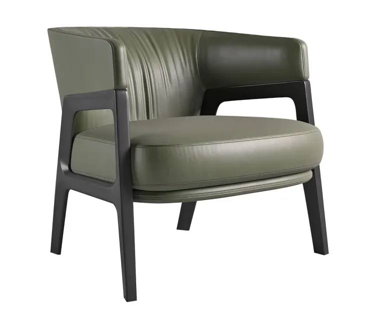 Duo Lounge Armchair by Poltrona Frau