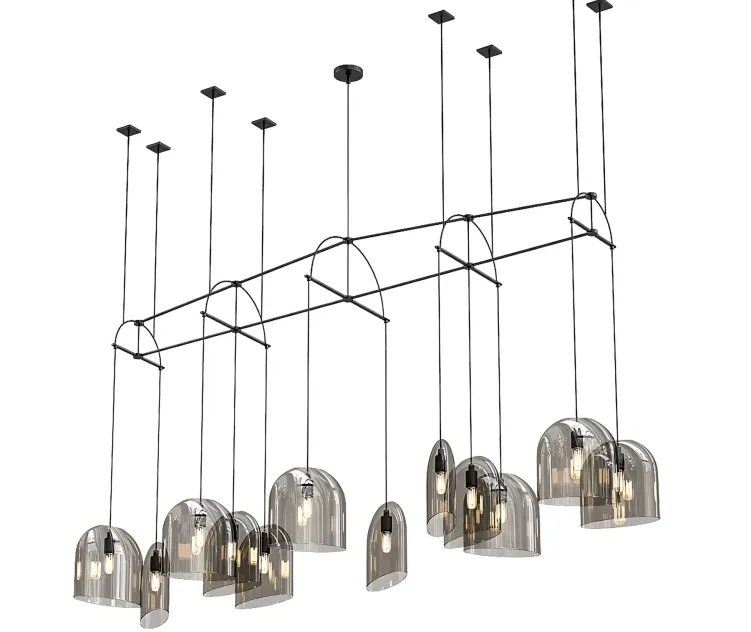 Holly hunt bow chandelier