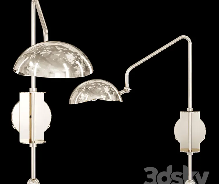 Restoration Hardware CONVESSI SCONCE Nickel