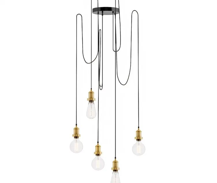 Brooklyn Wire Chandelier by INDUSTVILLE