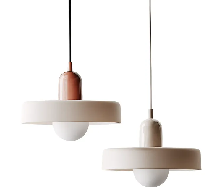 Ceramic Disc Orb Pendant By In Common With