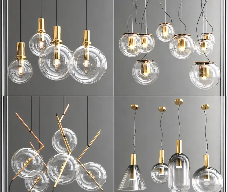 Collection Glass Bole Pendants