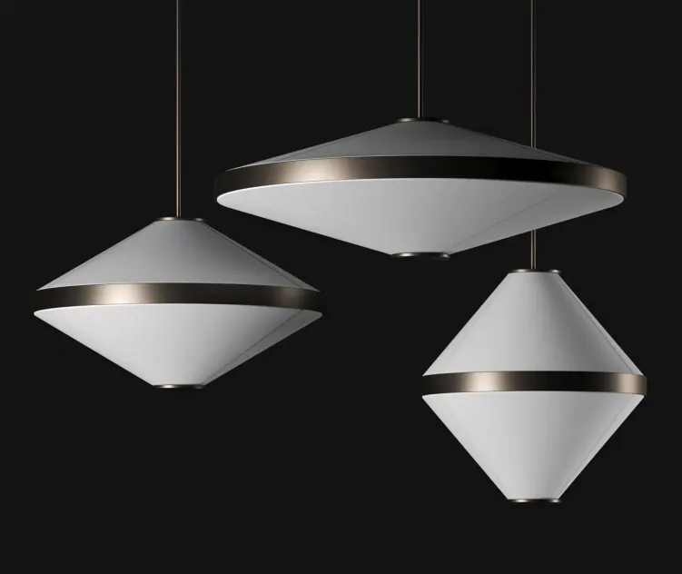 Eje Pendant Lamps by Holly Hunt