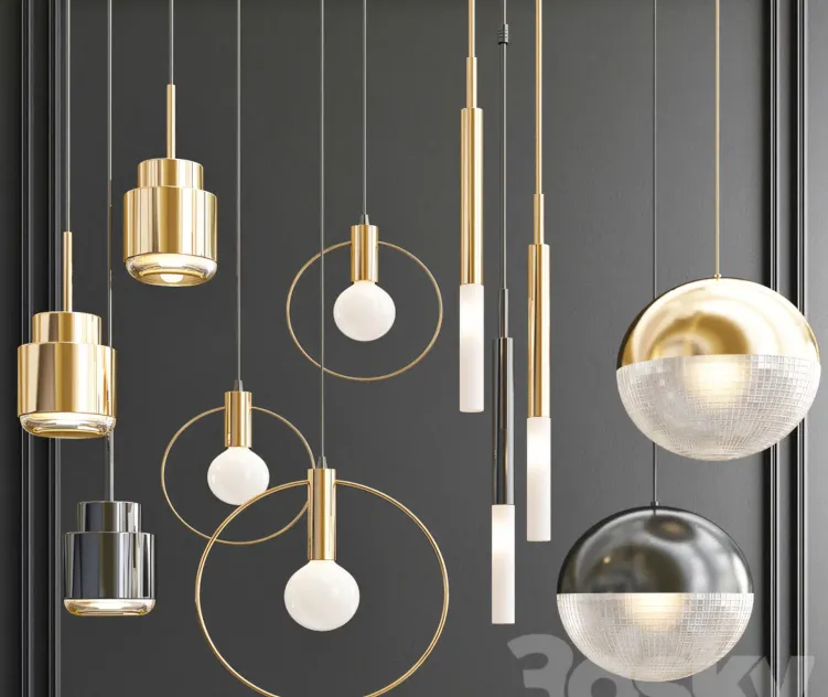 Four Hanging Lights 2