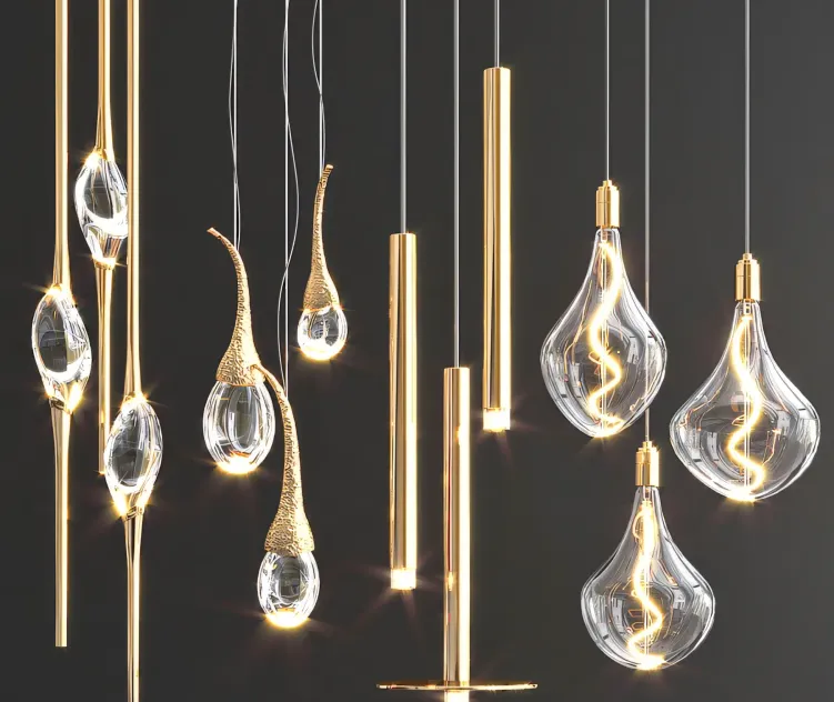 Four Hanging Lights 3