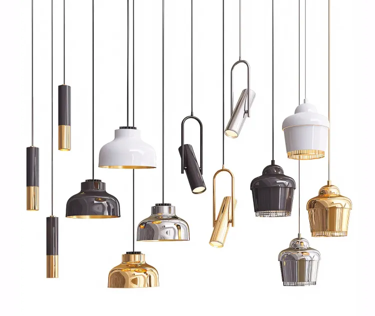 Four Hanging Lights Mix