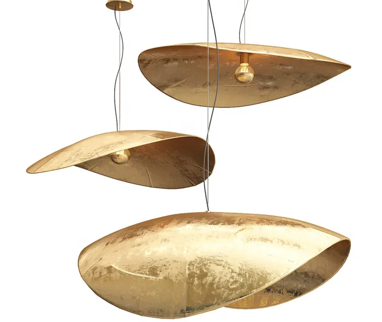 Gervasoni Brass Pendant Shapes