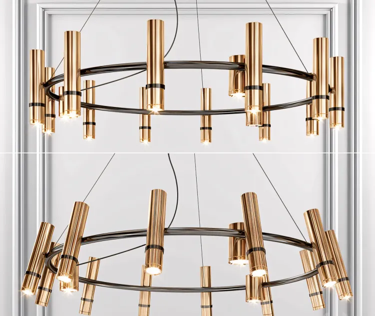 Modern Metal Chandelier