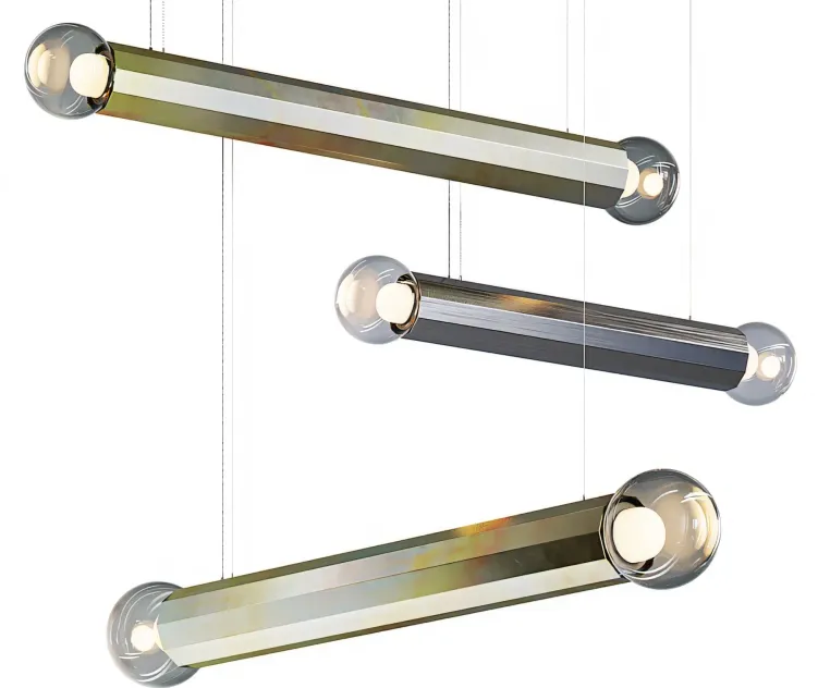 PRISMA DOUBLE Pendant Lamp from BROKIS