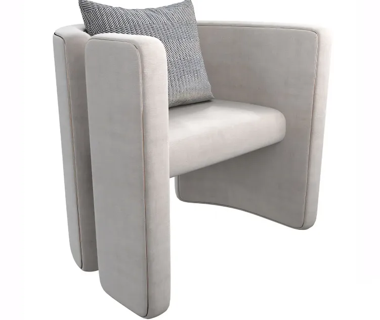 Armchair Con White