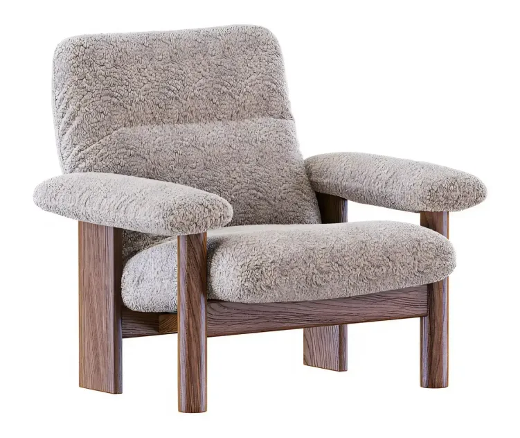 Brasilia Armchair Ottoman