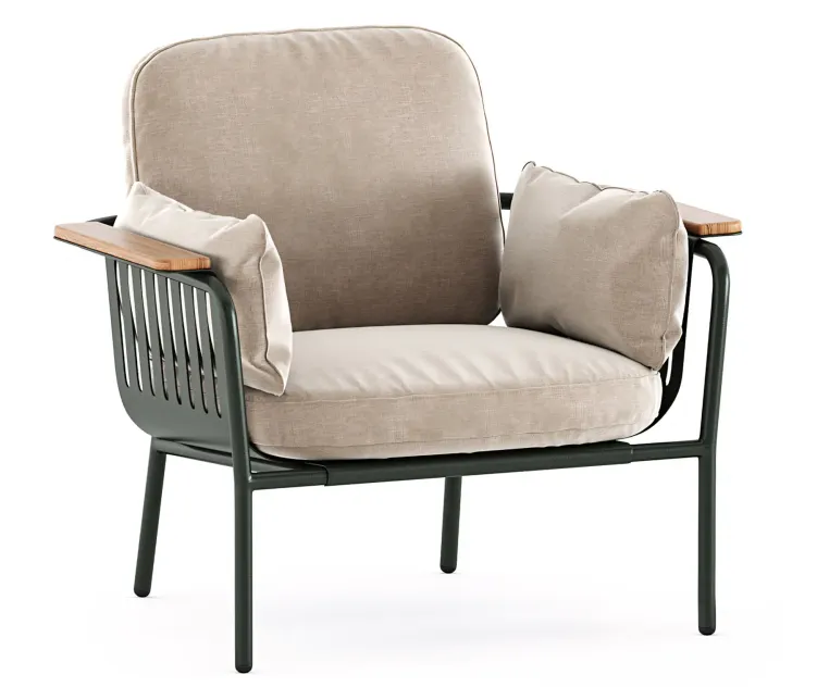 Capa Lounge Garden Armchair by Gandiablasco