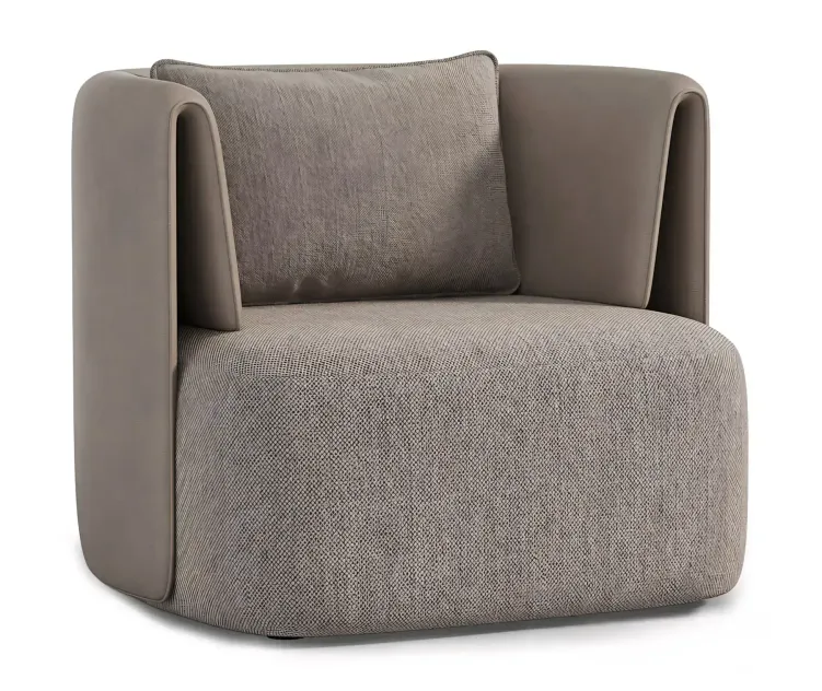 Elio Swivel Barrel Chair