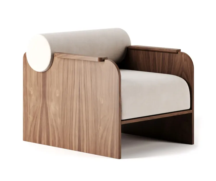 June Lounge Chair by Crump Kwash