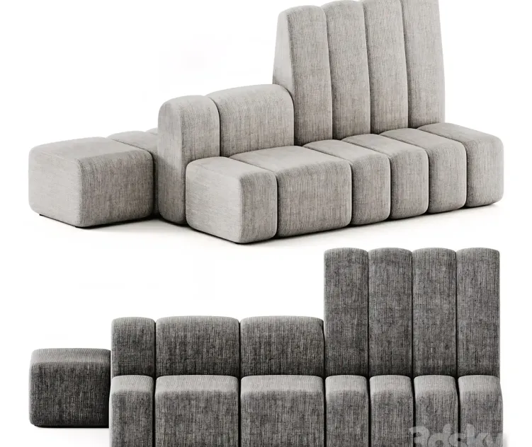 Bla Station Bob Module Hide Sofa