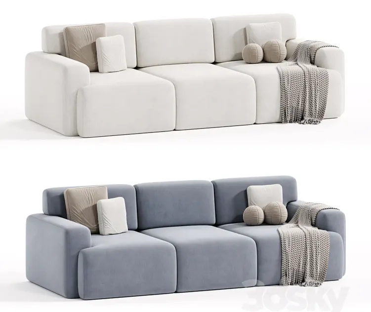 Bonent Sofa Velvet Eclipse