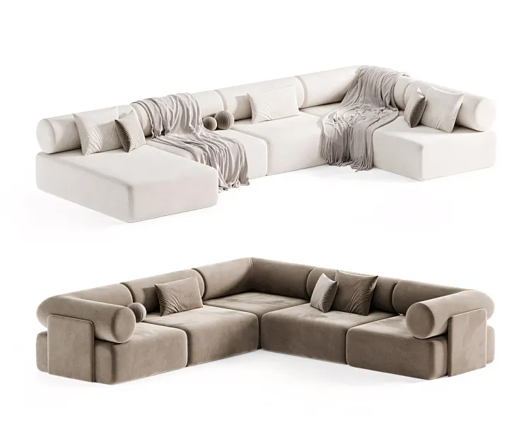 CIPRIANI SHAPED SOFA Modern By Lusso Living