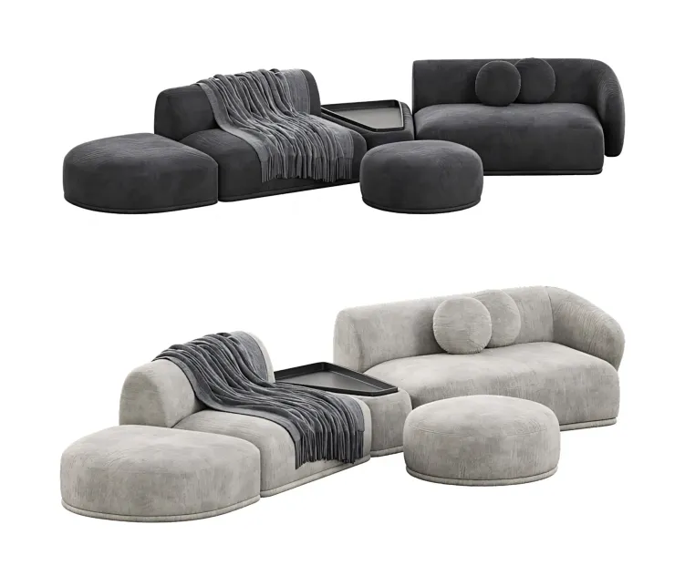 Rene Sofa by Meridiani Set