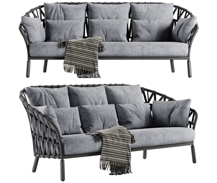 Varaschin Emma Cross Sofa