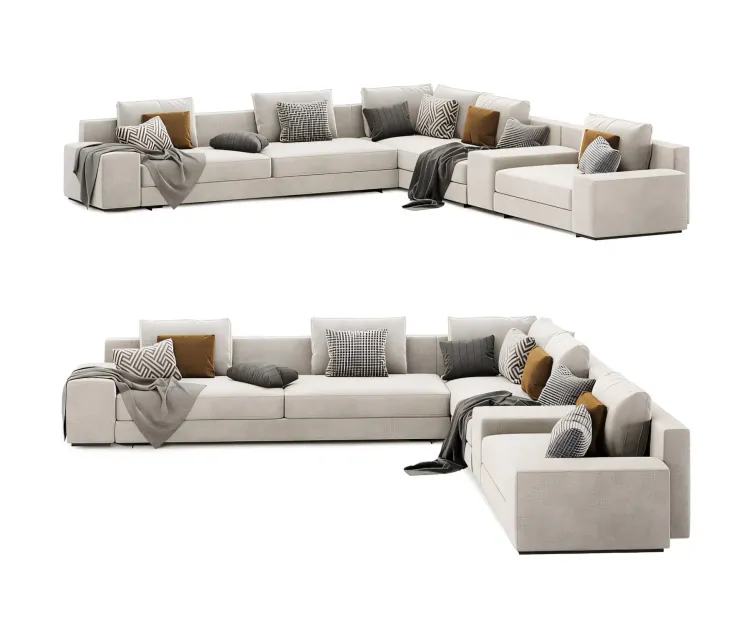 Daniels Modular Sofa Set By Minotti Italia