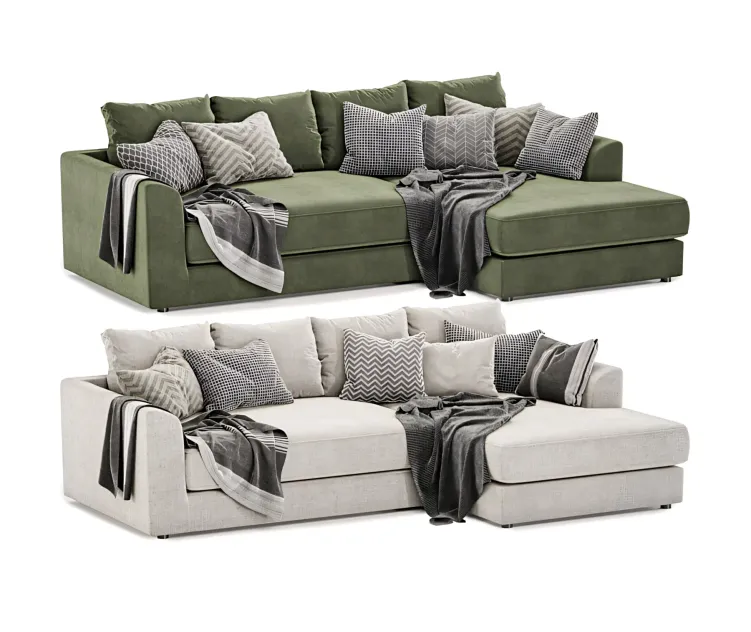 Jessie Facing Chaise Sofa