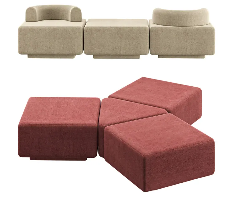 Modular Pouf Plump